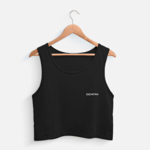 Metrix Women’s Crop Tank – Sleek, Minimal & Street‑Ready