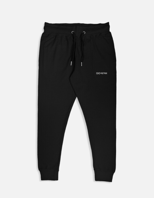Metrix Unisex Black Performance Joggers – Premium Comfort & Street Style