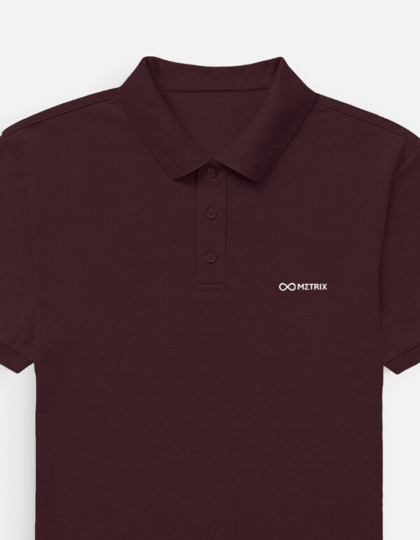 Metrix Classic Black Polo T-Shirt - Image 8