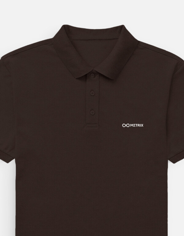 Metrix Classic Black Polo T-Shirt - Image 10