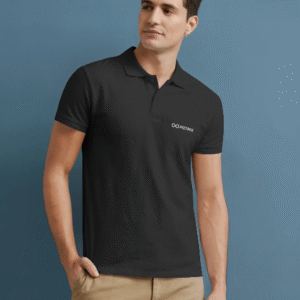 Metrix Classic Black Polo T-Shirt