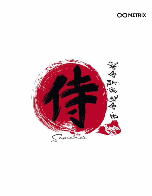 Metrix Samurai Unisex Oversized T-Shirt - Image 3