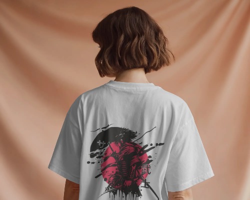 Metrix Samurai Unisex Oversized T-Shirt